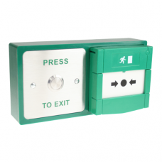 CDVI DBB-22-02 Stainless Steel Button & Resettable Door Release